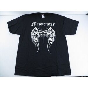 Messenger Rock‎ Metal Black Band T-Shirt Size XL